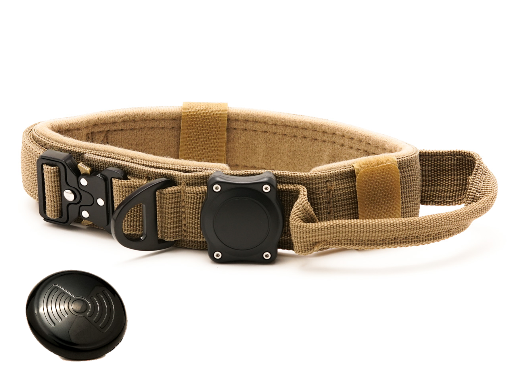 Heavy Duty Dog Collar + Tracker - Bundle
