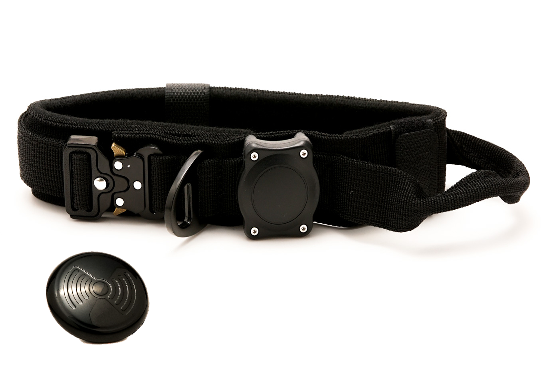 Heavy Duty Dog Collar + Tracker - Bundle