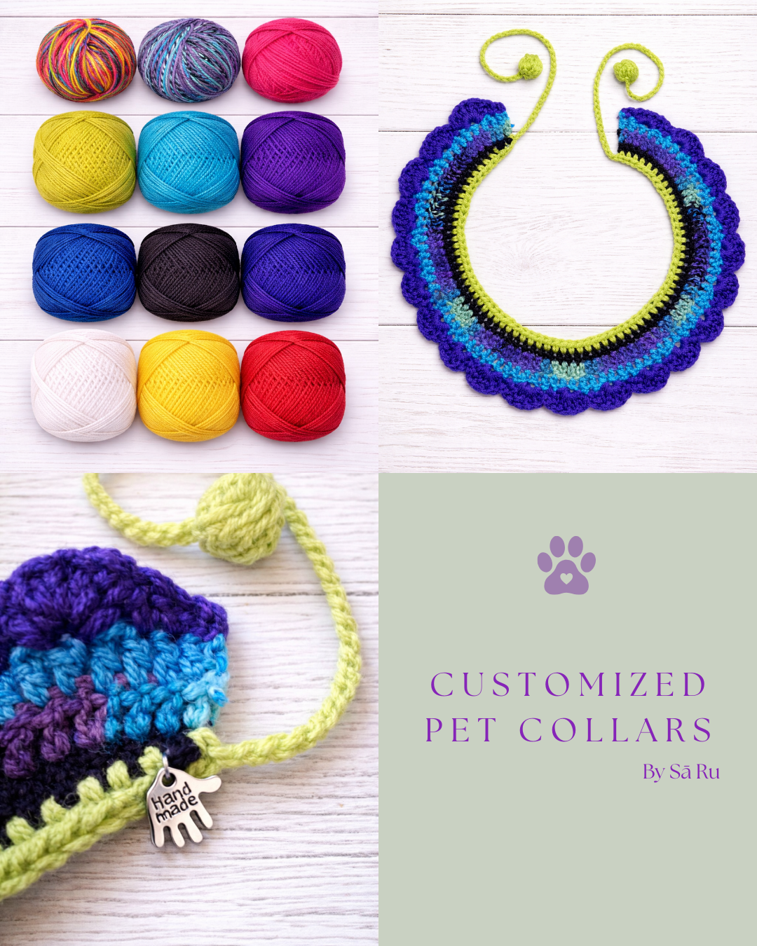 Funkilicious - Custom Pet Collar M - L