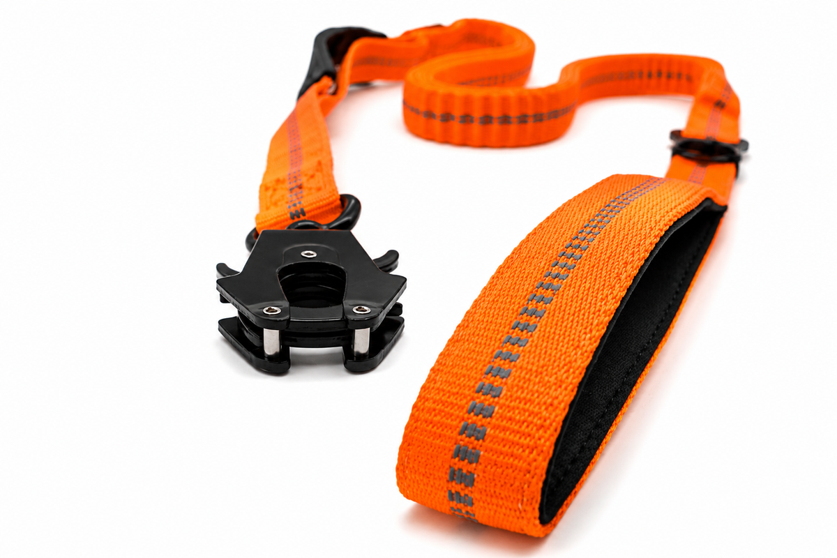 Heavy Duty Bungee Leash with Seat Belt