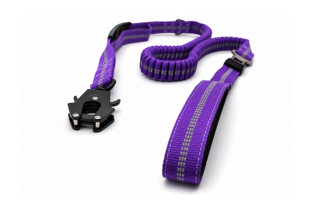 Heavy Duty Bungee Leash with Seat Belt