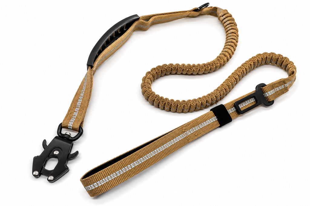 Aleefa Heavy-Duty Bungee Dog Leash