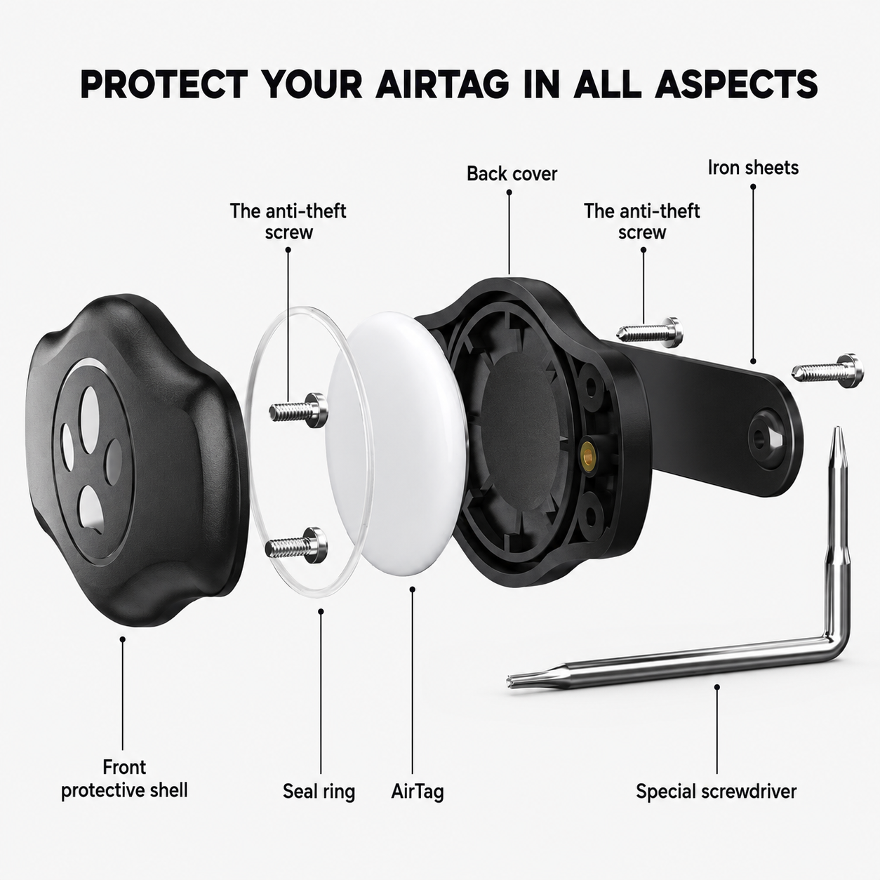 SmartTag Screw-Lock Holder - Bundle