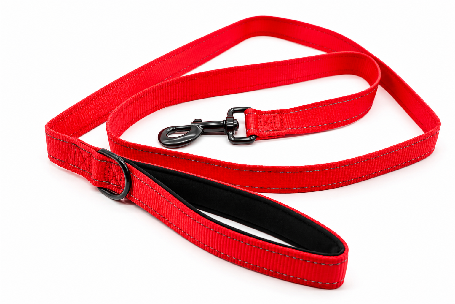 Everyday Dog - Red Straight Leash - Bundle